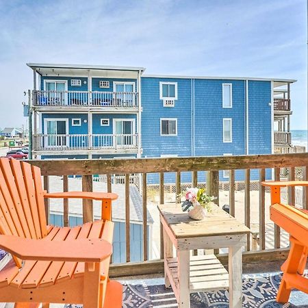 North Topsail Condo - Steps To Beach! 北托普塞尔海滩 外观 照片